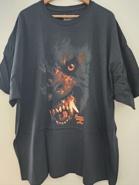 New Fright Rags Black Tee, An American Werewolf In London,Werewolfs CurseV2, 4XL